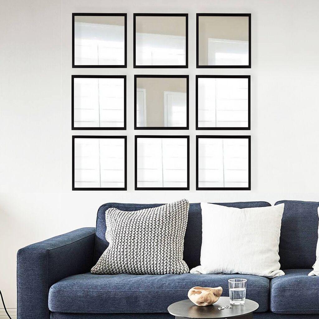 Комплет огледала за dzид SETAYNA_062, 24x24 см