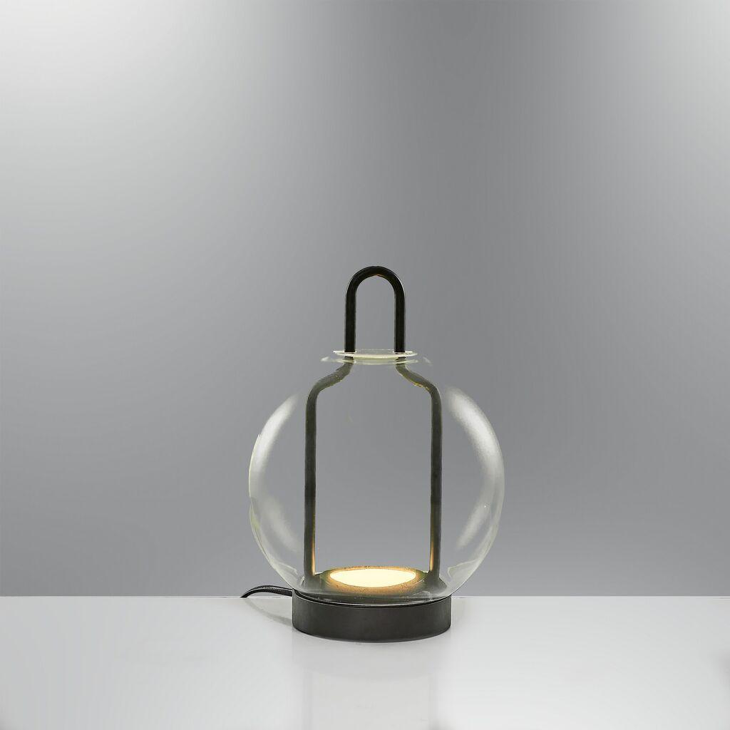 Подна ламба Opviq 3434-1ML-19, 5W LED, 3000K, 500 lm, 18 cm, 27 cm, Жолта