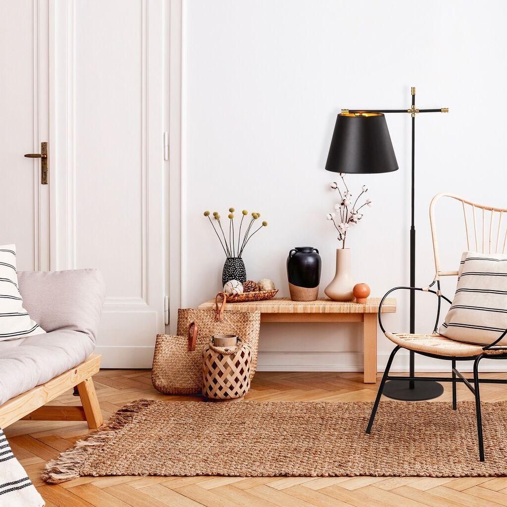 Подна ламба Opviq Assos-N-715-US, 120 см, 50 см, E27, црна