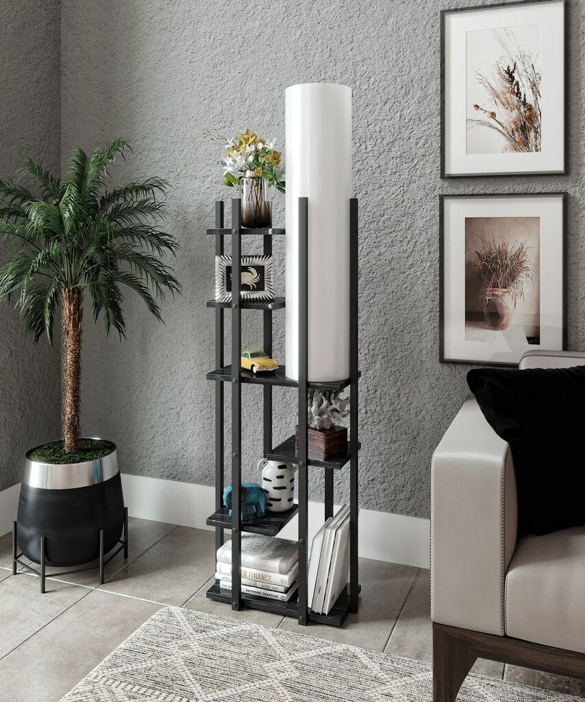 Подна ламба Opviq Vogue, 160 см, E27, бела