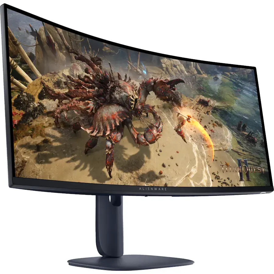 Dell Гејминг монитор Alienware AW3425DWM 34" 180Hz WQHD, Црн