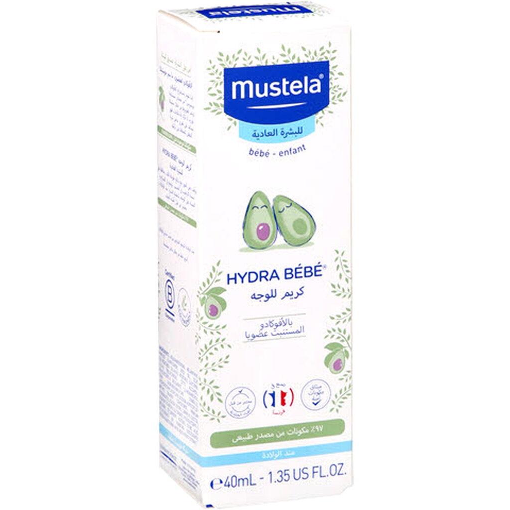MUSTELA HYDRA BEBE Крем за лице, сет 2 x 40 мл