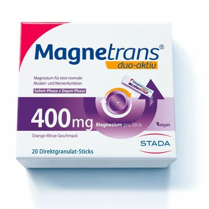 HEMOFARM Ќесички Magnetrans Duo-Active, сет 2 x 20 ќесички