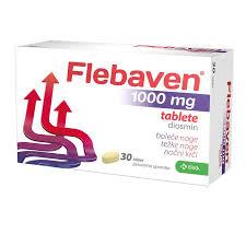 KRKA Таблети Флебавен 1000 mg, сет 2 x 30 таблети