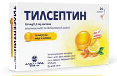 Tilseptin Пастили Мед и Лимон, сет 2 x 24 пастили