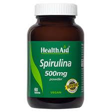 HEALTHAID Таблети Spirulina, сет 2 x 60 таблети