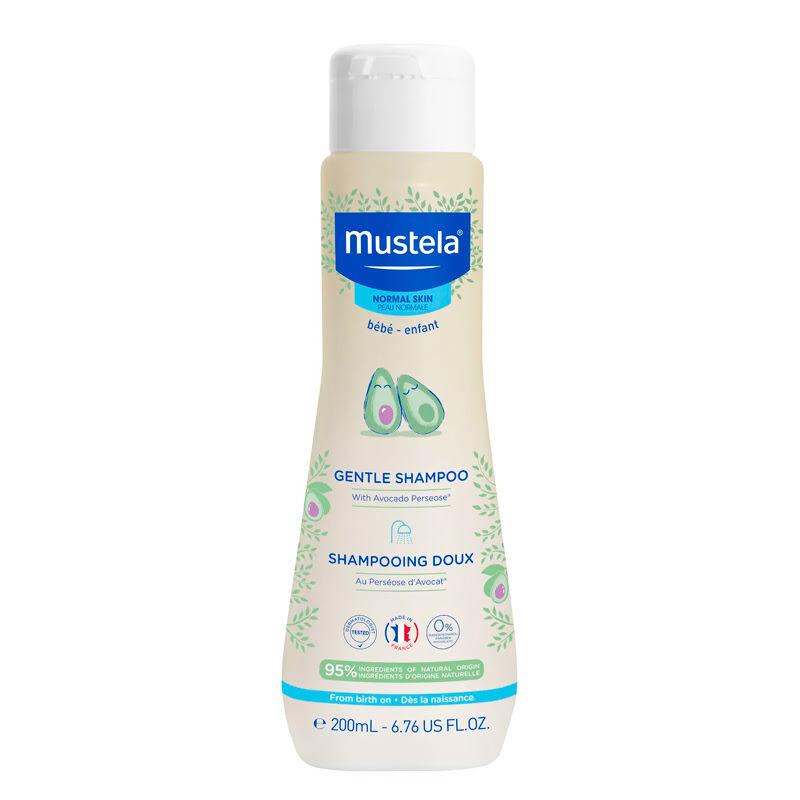 MUSTELA Благ шампон за нормална бебешка кожа, сет 2 x 200 мл