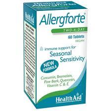 HEALTHAID Таблети Allergforte, сет 2 x 60 таблети