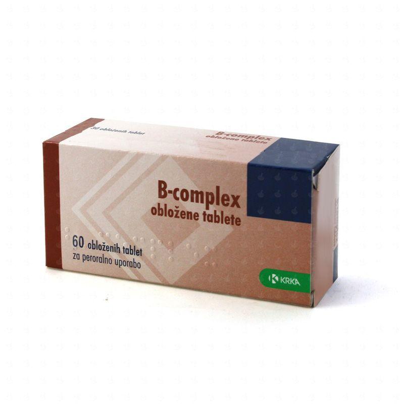 B-KOMPLEKS Таблети, сет 2 x 60 таблети