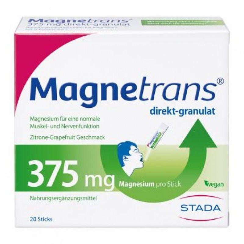 MAGNETRANS Директни гранули 375 mg, сет 2 x 20 ќесички