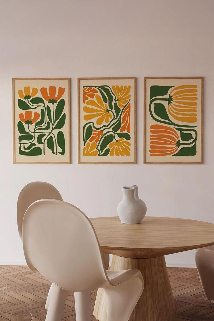 Слика од Wallity Ersy3Ham6, 3 дела, 33 x 48 см