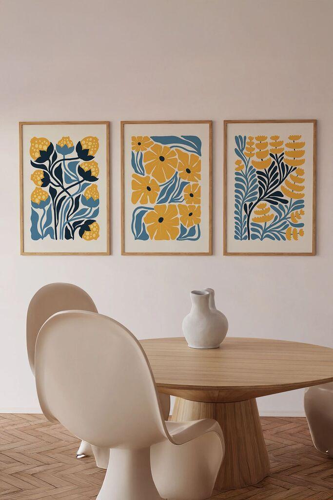 Слика од Wallity од Ersy3Ham7, 3 дела, 33 x 48 см