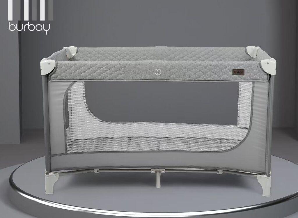 Burbay Транспорно ктрветче на 1 ниво BK110 2 in 1 - Grey