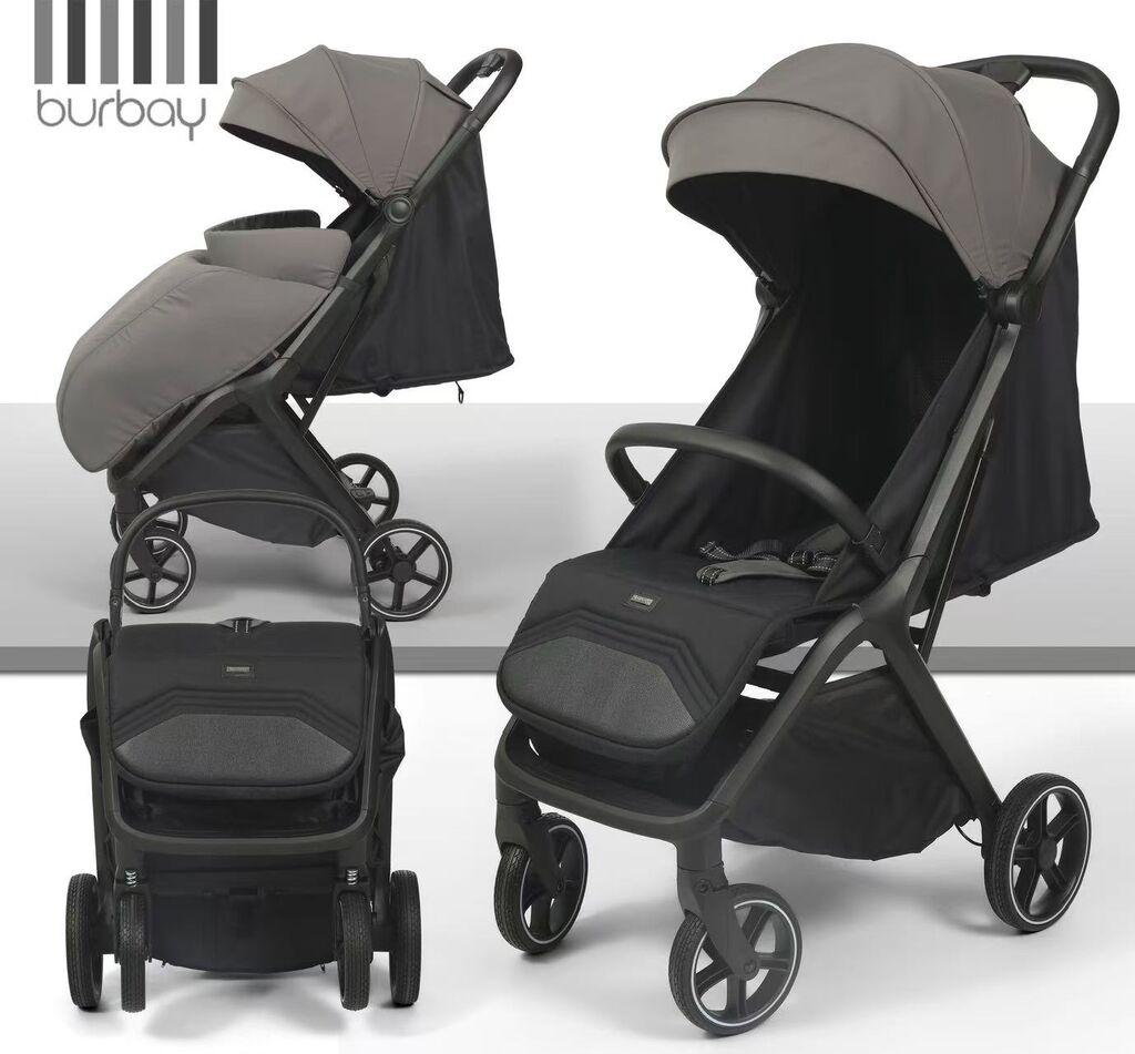 Burbay КОЛИЧКА Tiny Joy Grey F8