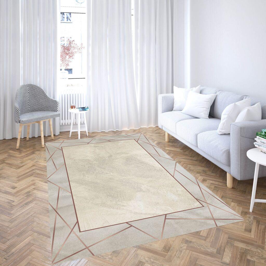 Conceptum Hypnose тепих CG_44, правоаголен, 80x140 cm, крем-сив