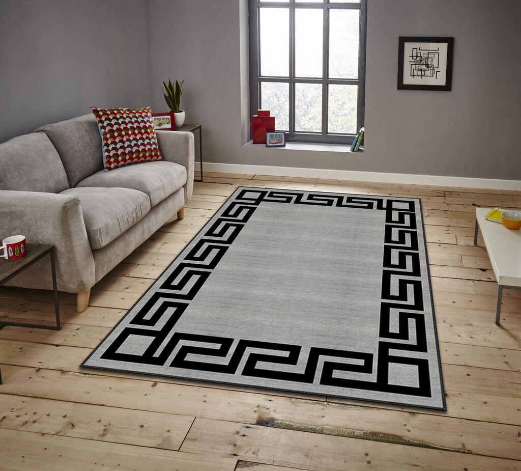 Conceptum Hypnose Carpet Asr Crpt-125, правоаголен, 80x140 cm, сив