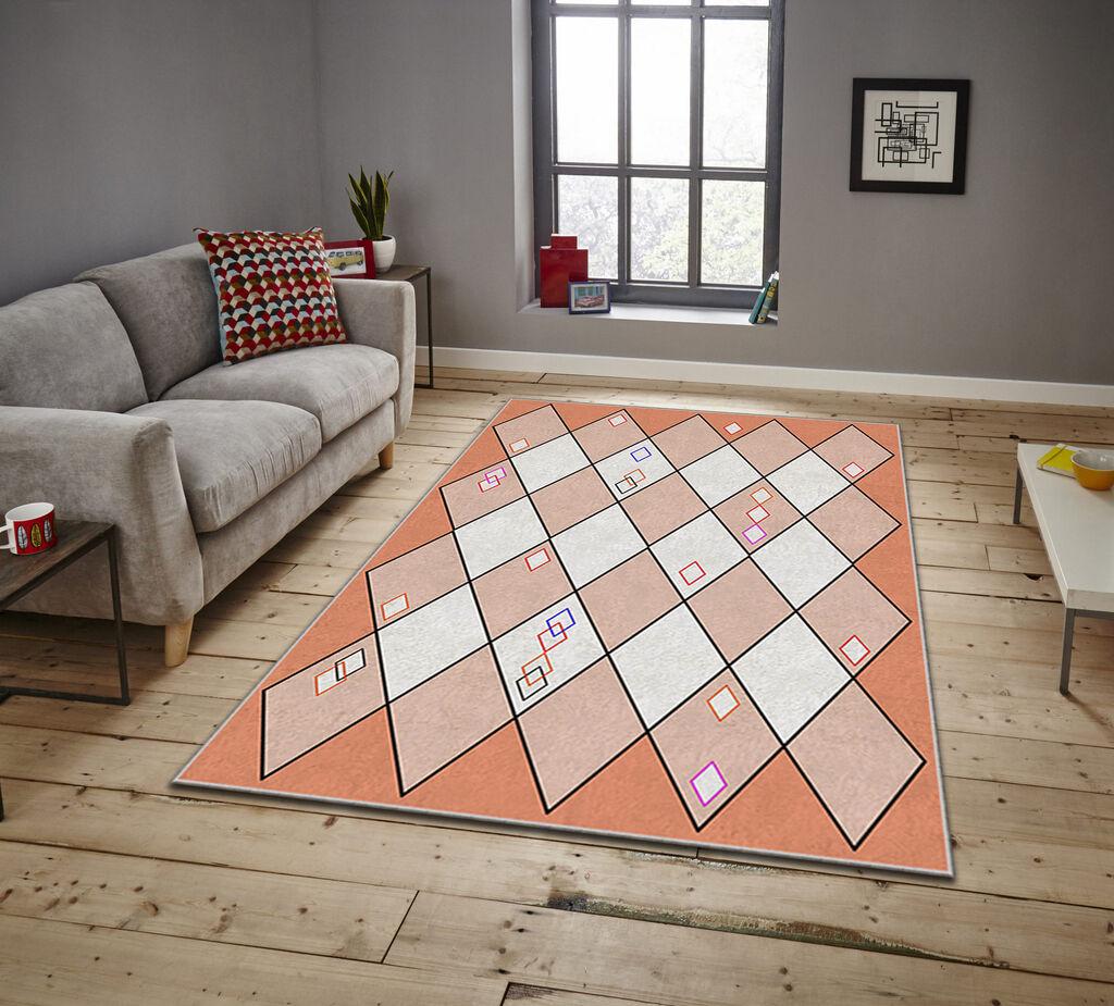 Conceptum Hypnose Carpet Asr Crpt-63, правоаголен, 80x140 cm, Шарена