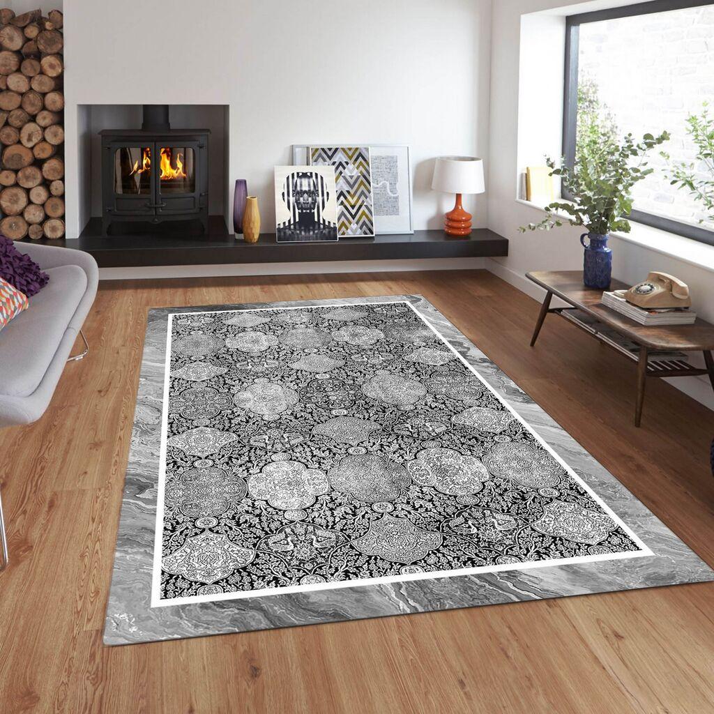 Conceptum Hypnose тепих Cg37, правоаголен, 80x140 cm, сив