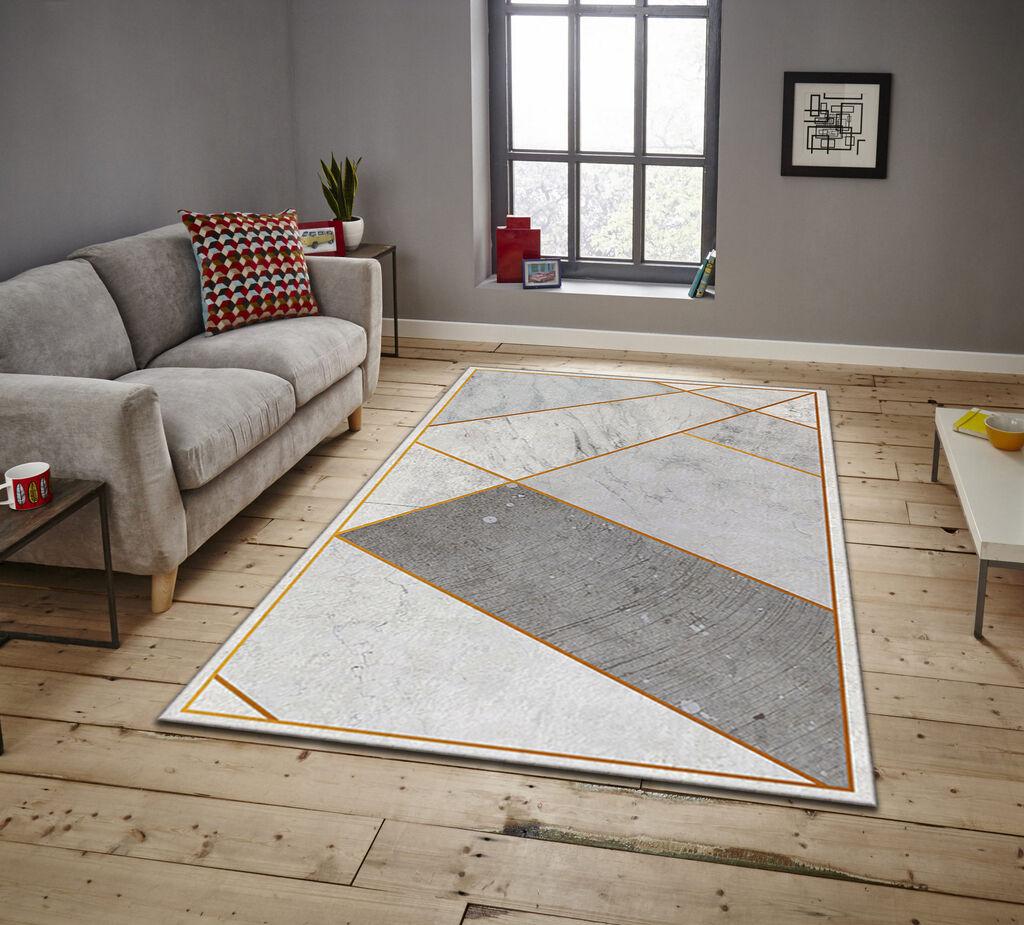 Conceptum Hypnose Carpet Asr Crpt-90, правоаголен, 80x140 cm, светло сива