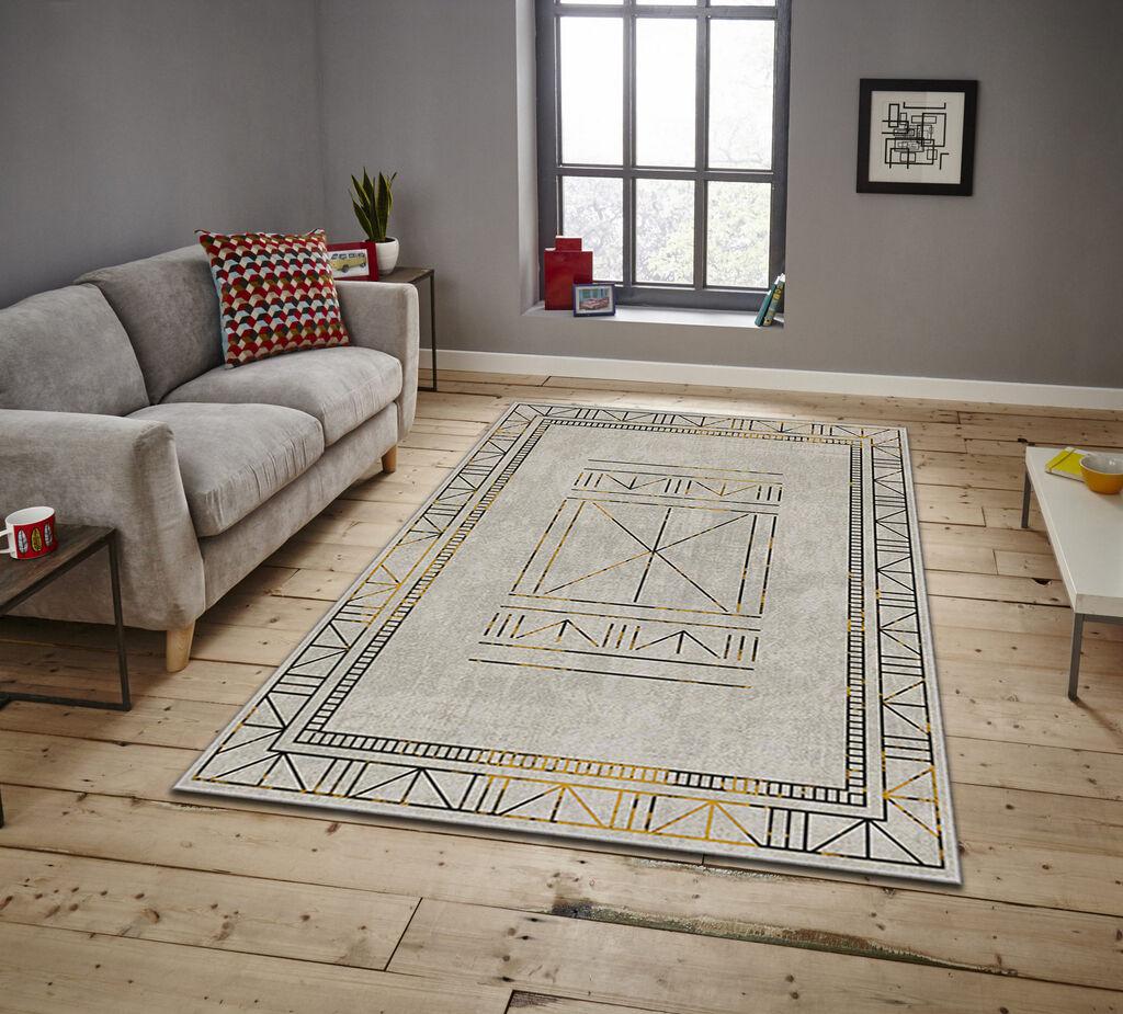 Conceptum Hypnose Carpet Asr Crpt-122, правоаголен, 80x140 cm, светло сива