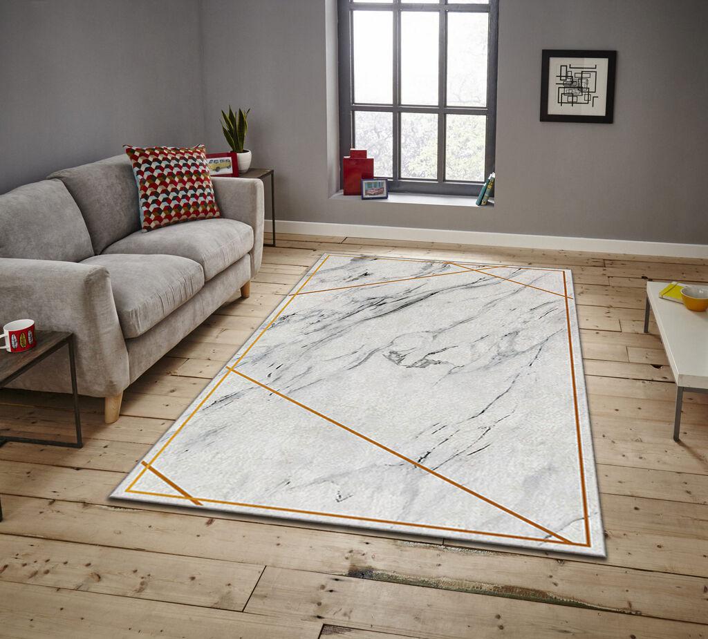 Conceptum Hypnose Carpet Asr Crpt-89, правоаголен, 80x140 cm, светло сива