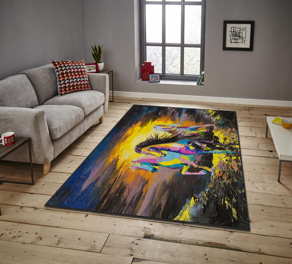 Conceptum Hypnose Carpet Asr Crpt-18, правоаголен, 80x140 cm, Шарена