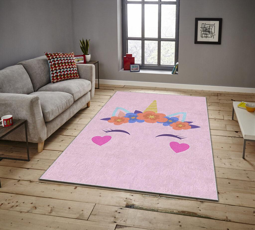 Conceptum Hypnose Carpet Asr Crpt-34, правоаголен, 80x140 cm, розова