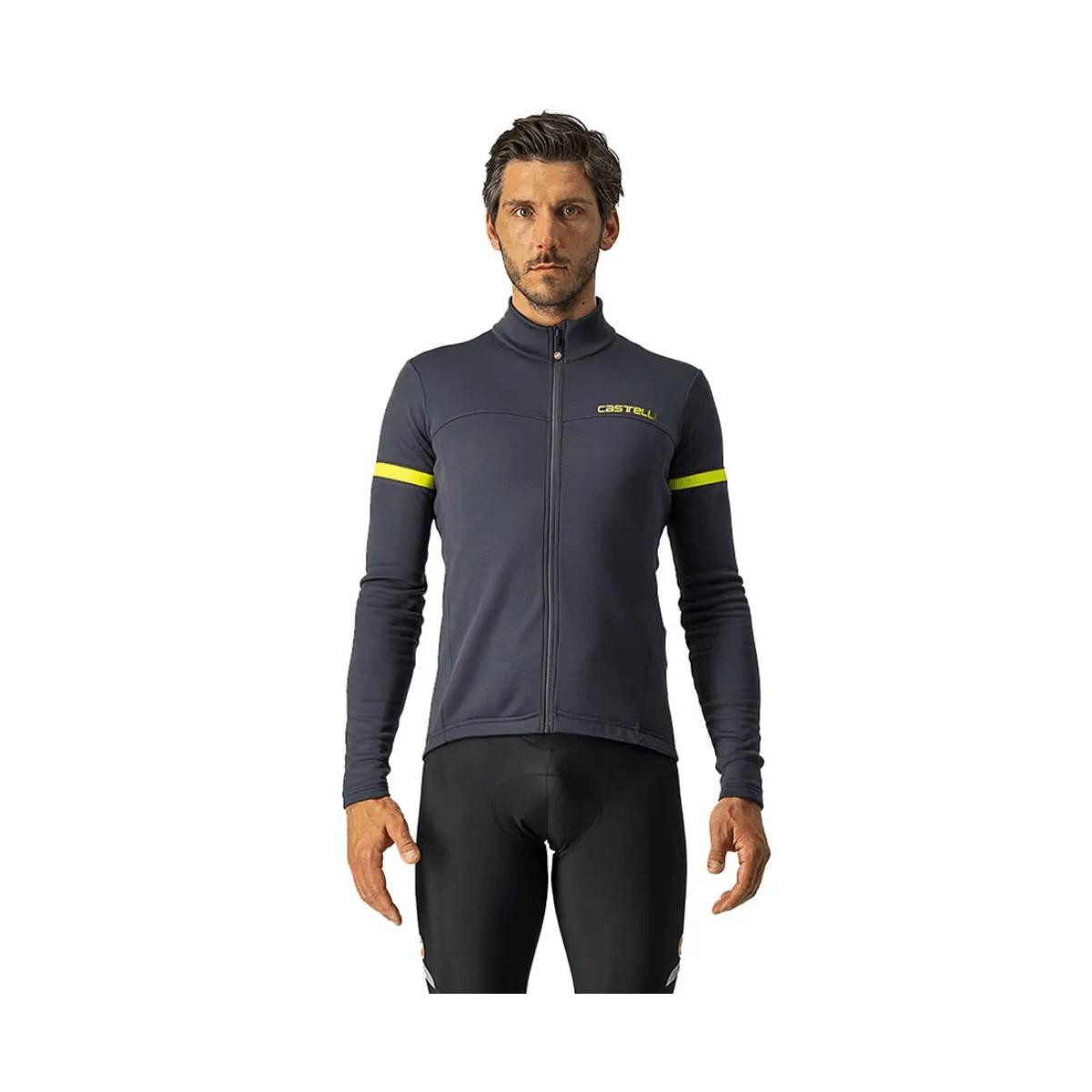 CASTELLI Fondo 2 Велосипедски дрес FZ Size M Темно сива