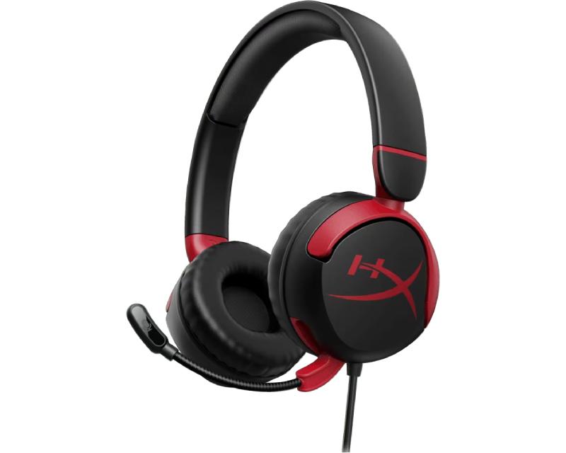 HyperX Гејмерски слушалки со микрофон Cloud Mini црни