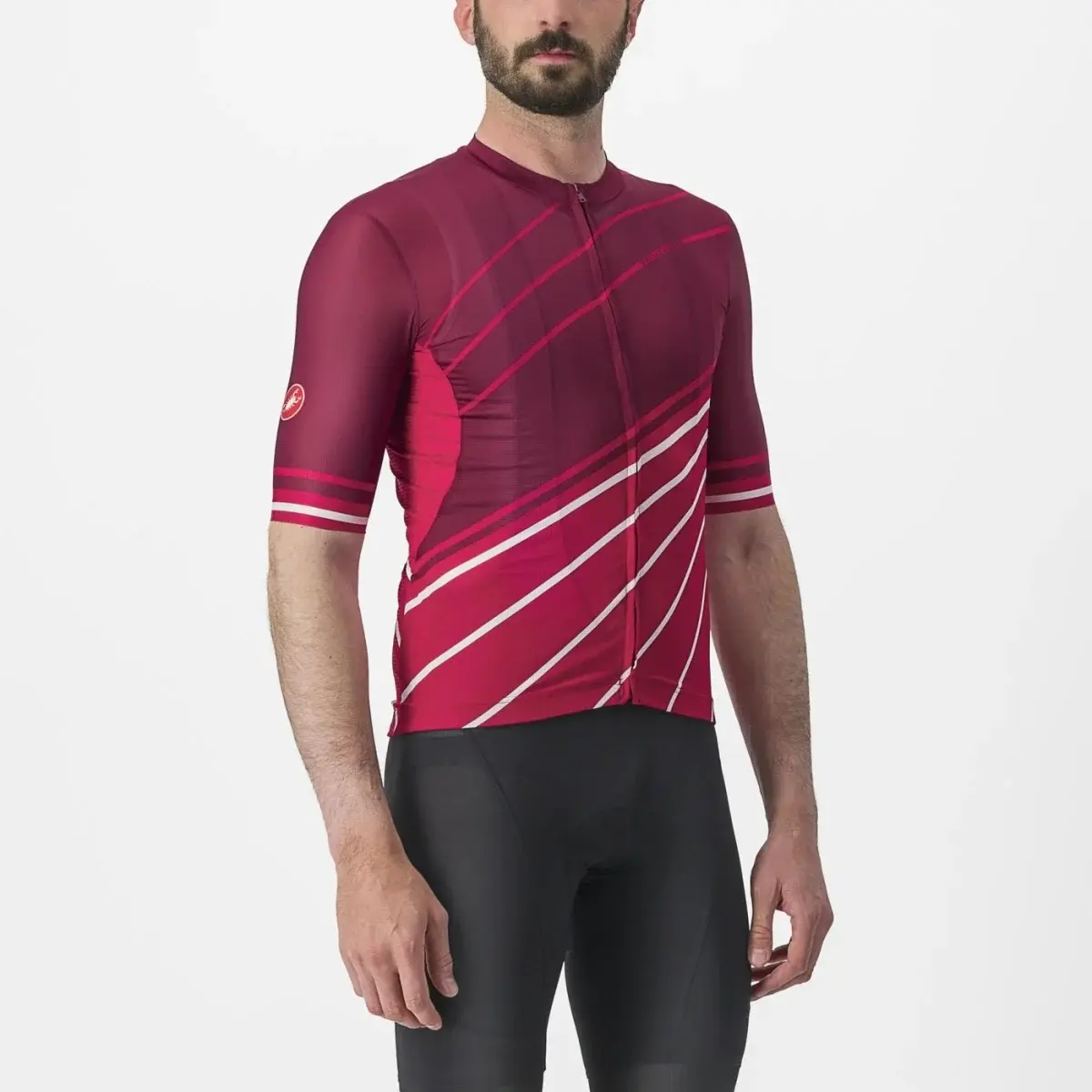 CASTELLI Speed Strada Велосипедски дрес Size M Бордо