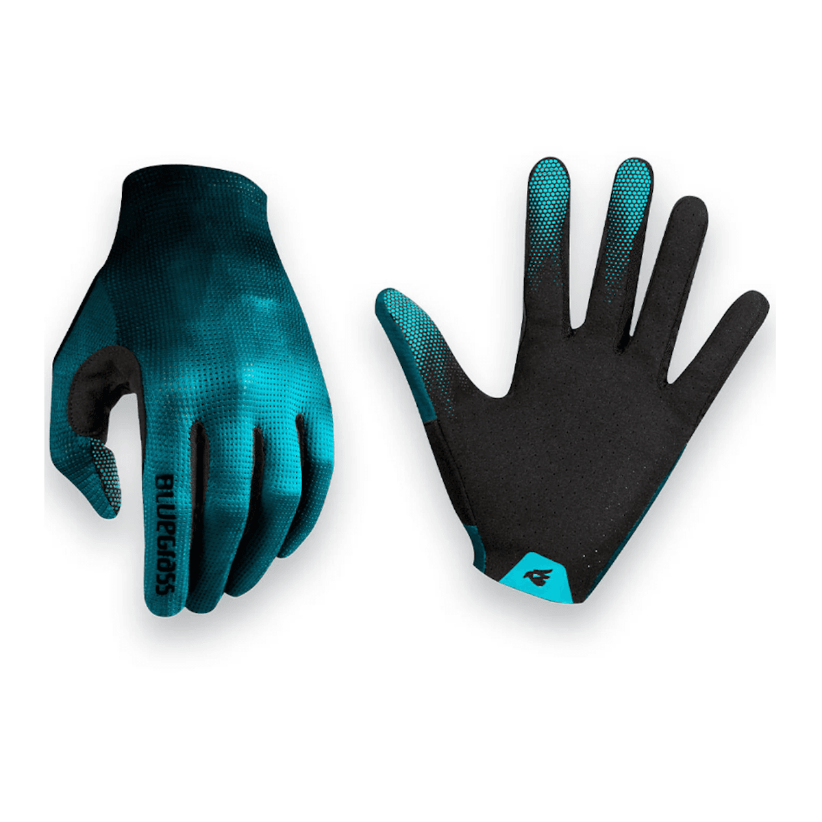 BLUEGRASS Vapor Lite - Ракавици Size M Црни тиркиз
