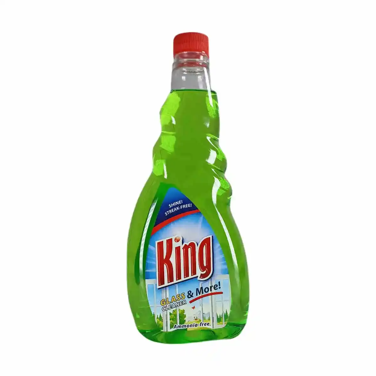 King Glass&More Cleaner Greeny Детергент за Стакло 750 Ml