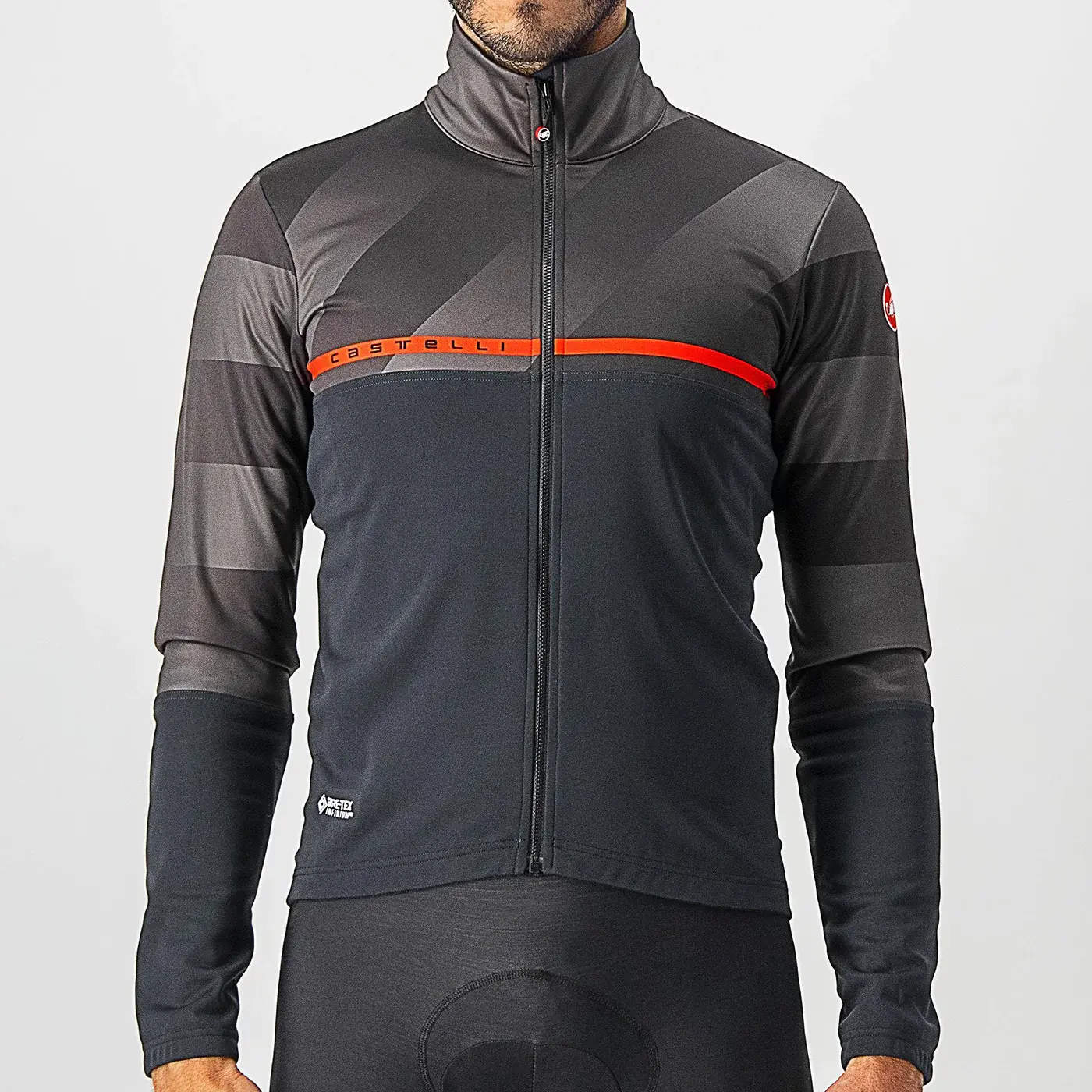 CASTELLI Finestre Јакна Size M Сиво црна