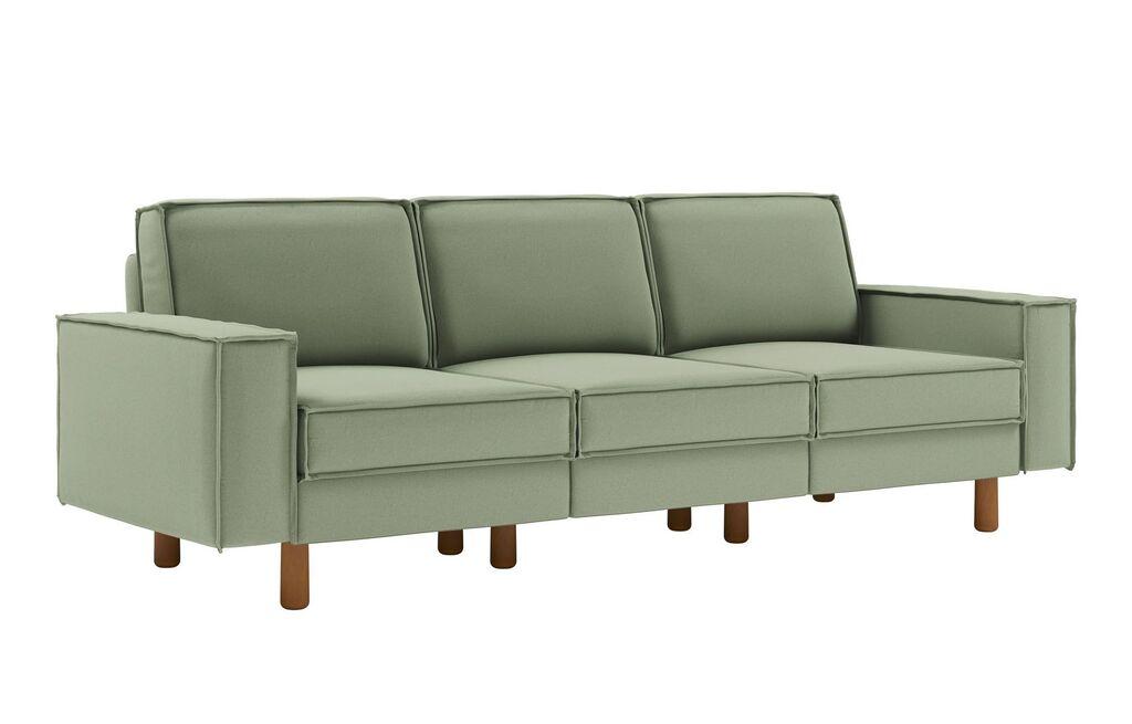Atelier del Sofa Trosed Sparrow Extra 3, 238x89x87 см, светло розова