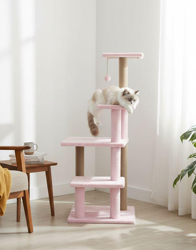 Гребалка за мачки „Шепи и мустаќи" од Alessi, розова