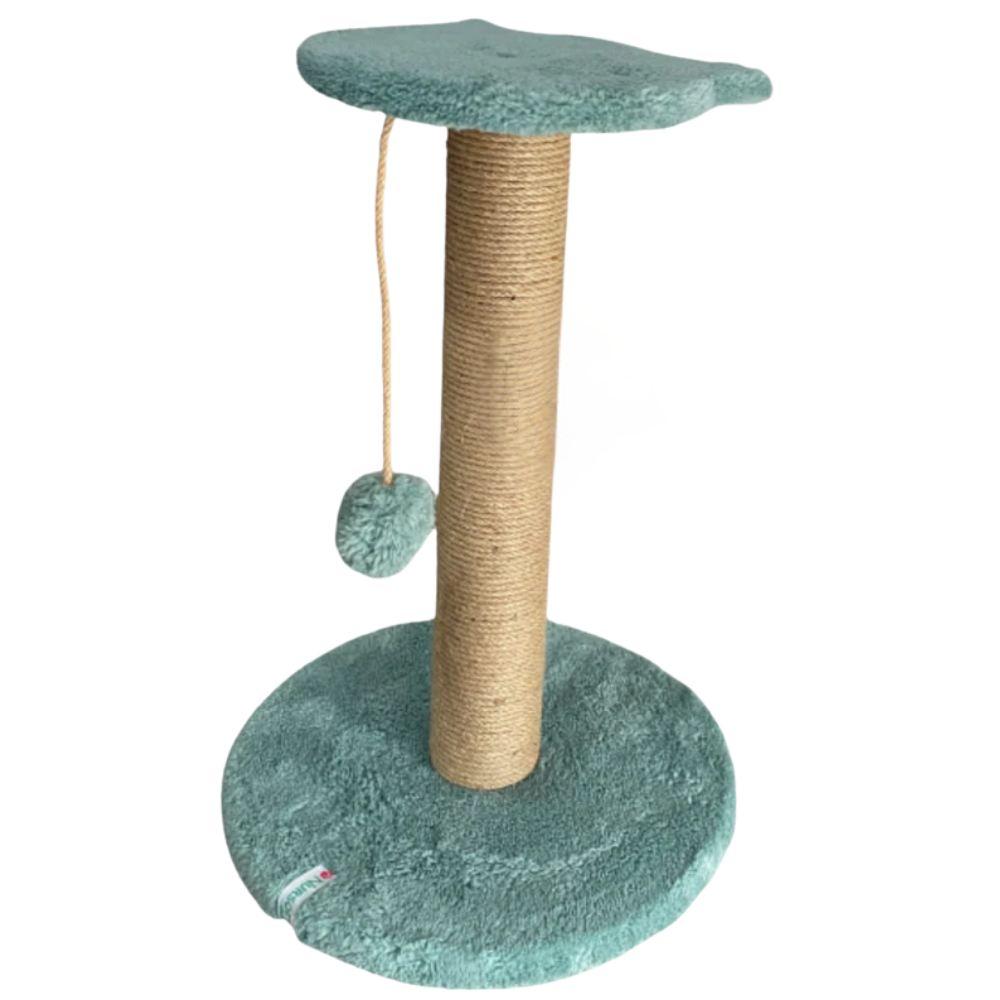 Стапче за гребење мачки „Шепи и мустаќи" „Миене", сино