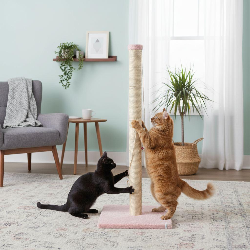 Гребалка за мачки „Шепи и мустаќи" Аеро, розова