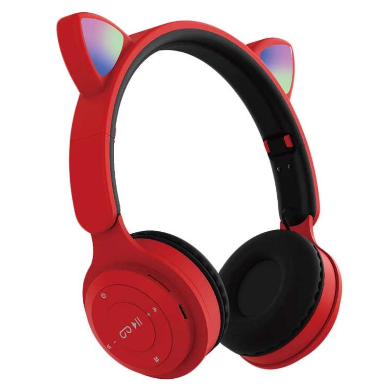 Безжични детски слушалки Црвени