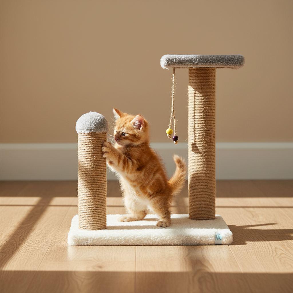 Гребалка за мачки „Шепи и мустаќи" Елза, сива