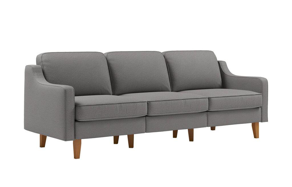 Atelier del Sofa Trosed Robin Extra 3, 220x84x87 см, темно сива