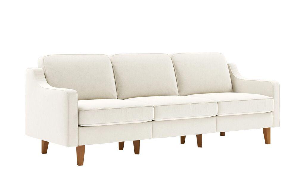 Atelier del Sofa Trosed Robin Extra 3, 220x84x87 см, светло розова