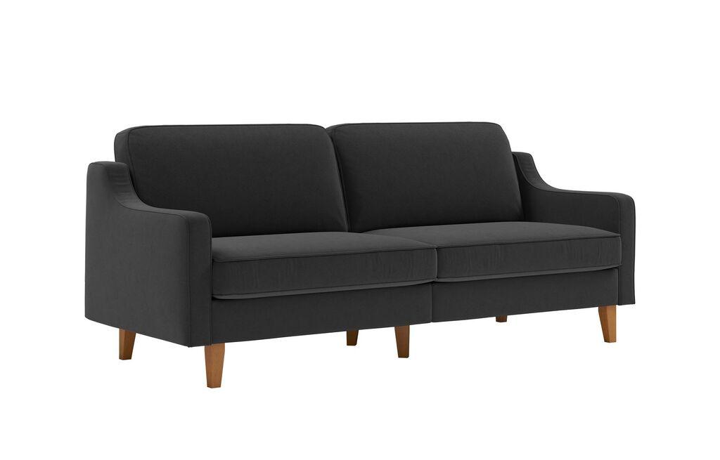 Atelier del Sofa Trosed Robin 3, 205x84x87cm, антрацит