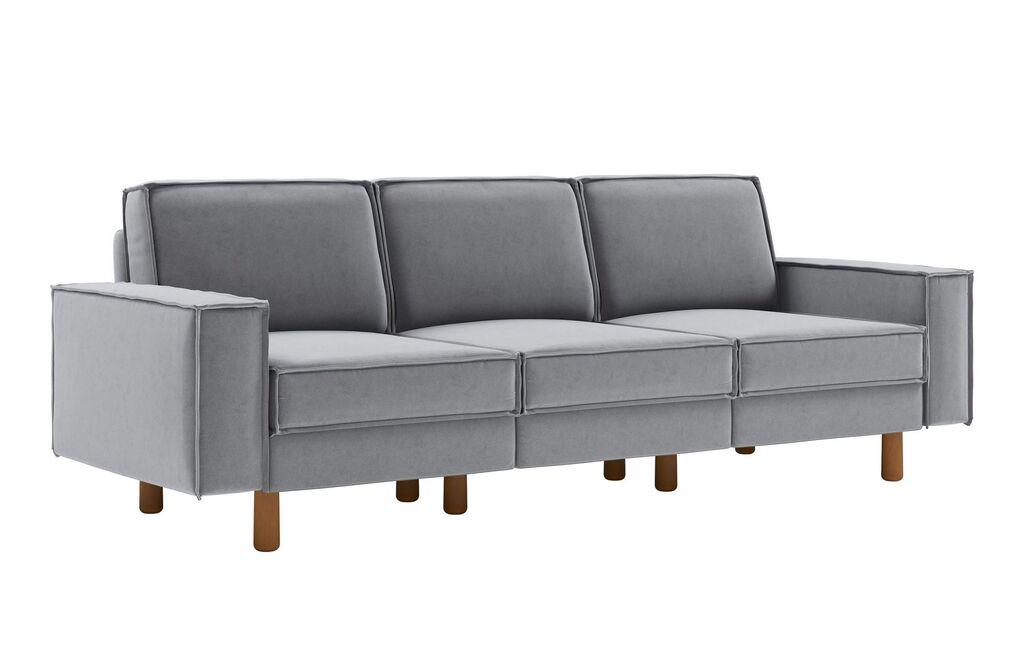 Atelier del Sofa Trosed Sparrow Extra 3, 238x89x87 см, сива