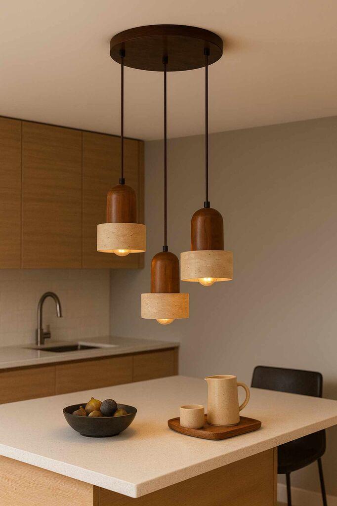 Opviq Luster Low C, 3 x E27 Max, 40W, кафеава