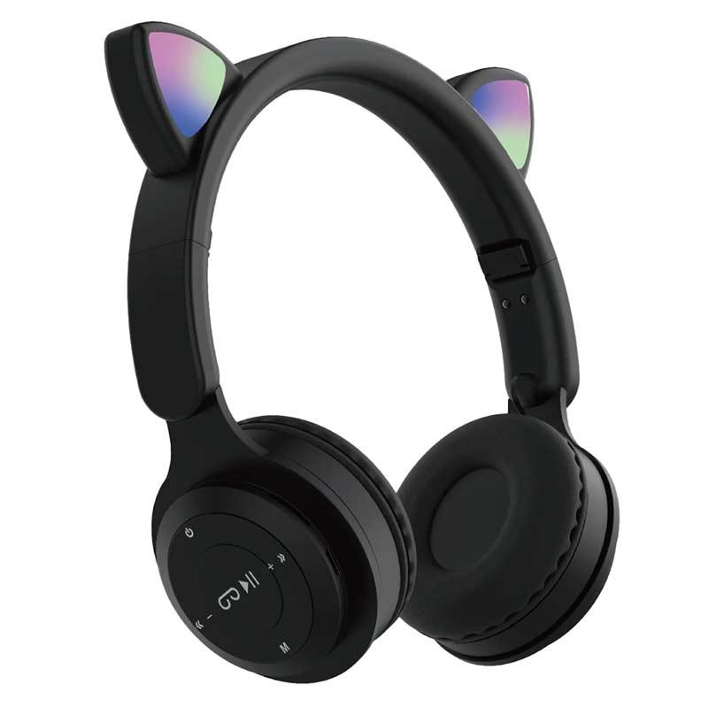 Безжични детски слушалки Црни