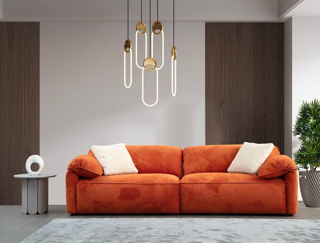 Atelier del Sofa Trosed Flamingo Lounge, 270x105x80cm, Портокалова