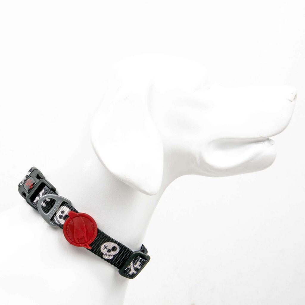 Огрлица за кучиња „Шепи и мустаќи", шарена