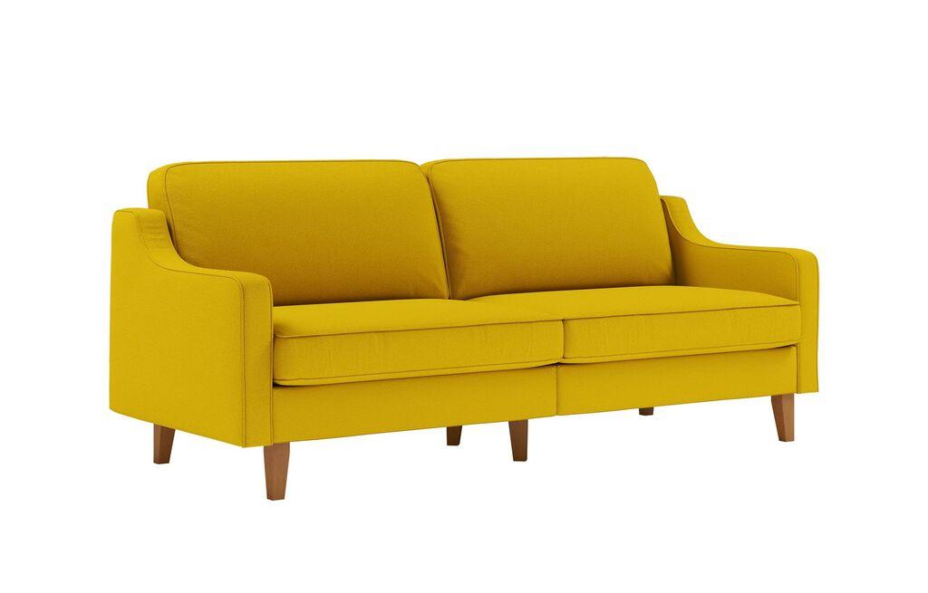 Atelier del Sofa Trosed Robin 3, 205x84x87cm, Жолта