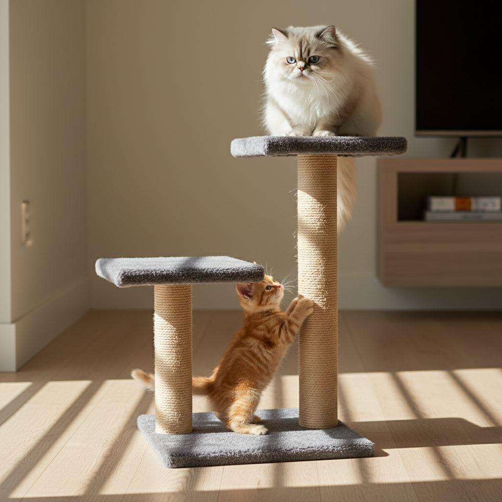 Гребалка за мачки „Шепи и мустаќи" Лузи, антрацит