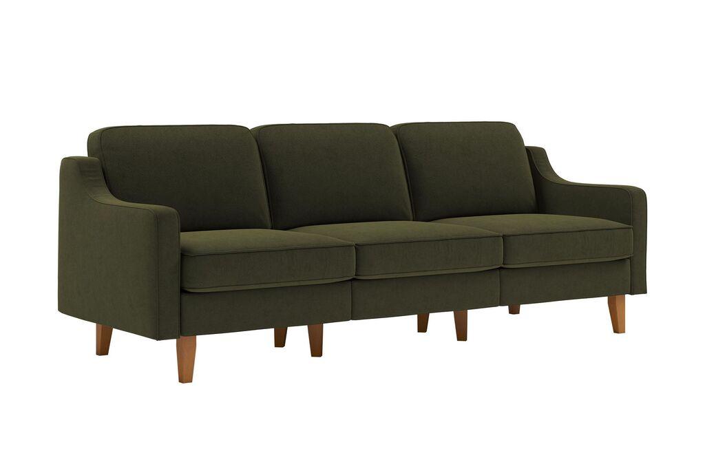 Atelier del Sofa Trosed Robin Extra 3, 220x84x87cm, маслиново